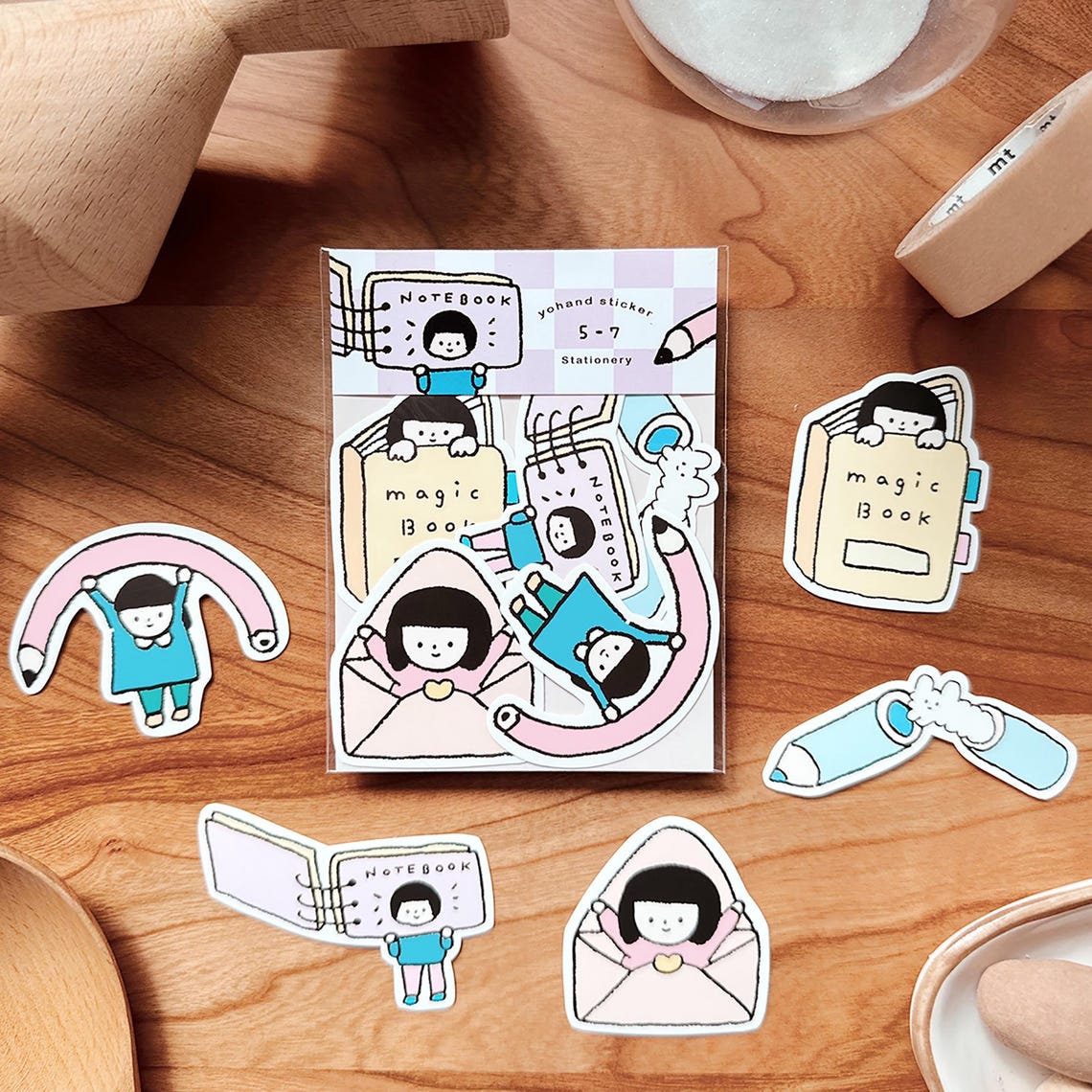 Yohand Studio Sticker Pack - Magic Stationery