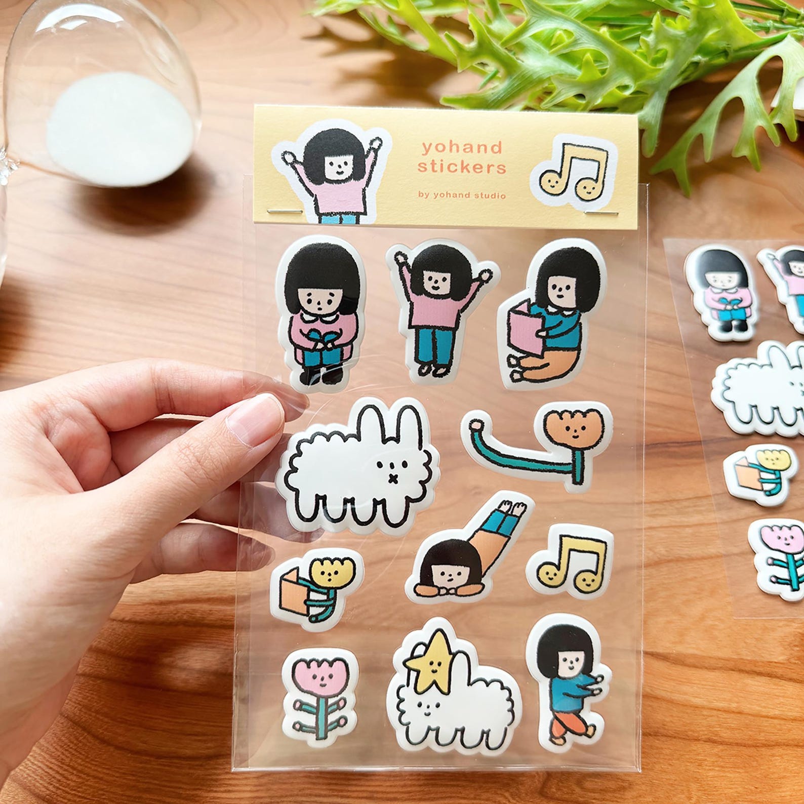 Yohand Studio Puffy Sticker Sheet - Supergirl's Daily Life