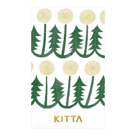 Kitta Portable Washi Tape - Flower 8