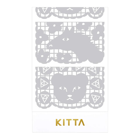 Kitta Portable Washi Tape - Shiny - Lace