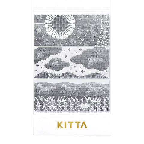 Kitta Portable Washi Tape - Changing Foil - Nature