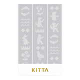 Kitta Portable Washi Tape - Changing Foil - Mural