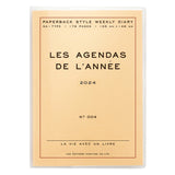 Hightide Diary Les Agenda de L'Année 2024 - A6 Block