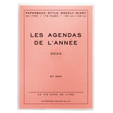 Hightide Diary Les Agenda de L'Année 2025 - A6 Block