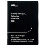 Hightide Diary Minute Manager 2025 - A5