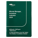 Hightide Diary Minute Manager 2025 - A5