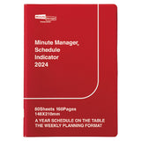 Hightide Diary Minute Manager 2025 - A5