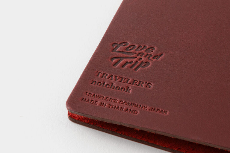 TRAVELER's Notebook - Passport Size - LOVE AND TRIP - Limited Edition (Preorder starts April 8 @ Noon EST, Ships April 24)