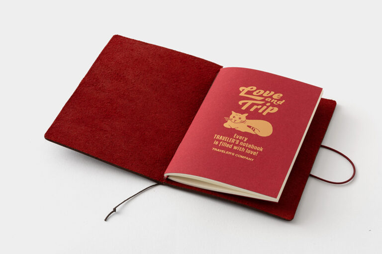 TRAVELER's Notebook - Passport Size - LOVE AND TRIP - Limited Edition (Preorder starts April 8 @ Noon EST, Ships April 24)