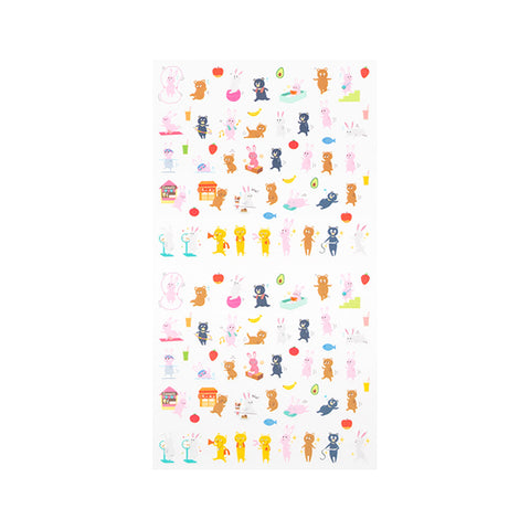 Planner Sticker - Achievement - Diet Animals