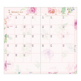 Midori Pocket Diary Slim - 2024 - Flowers