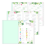 Midori Pocket Diary 2024 - Clover - B6