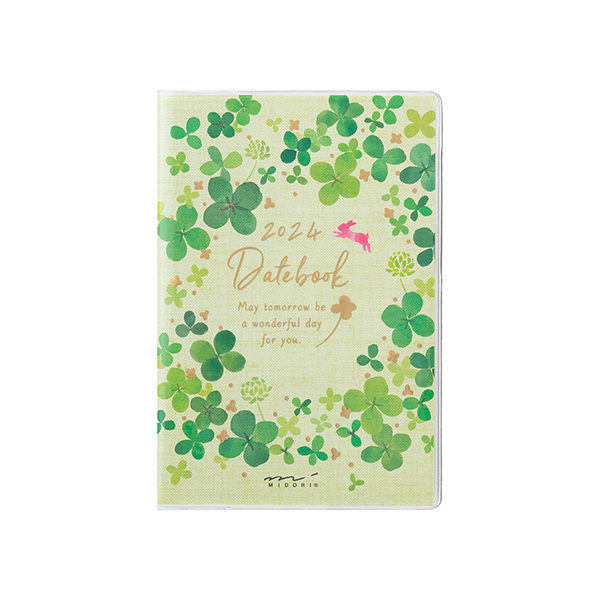 Midori Pocket Diary 2024 - Clover - Mini