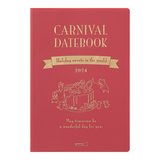 Midori Pocket Diary 2024 - Carnival - B6