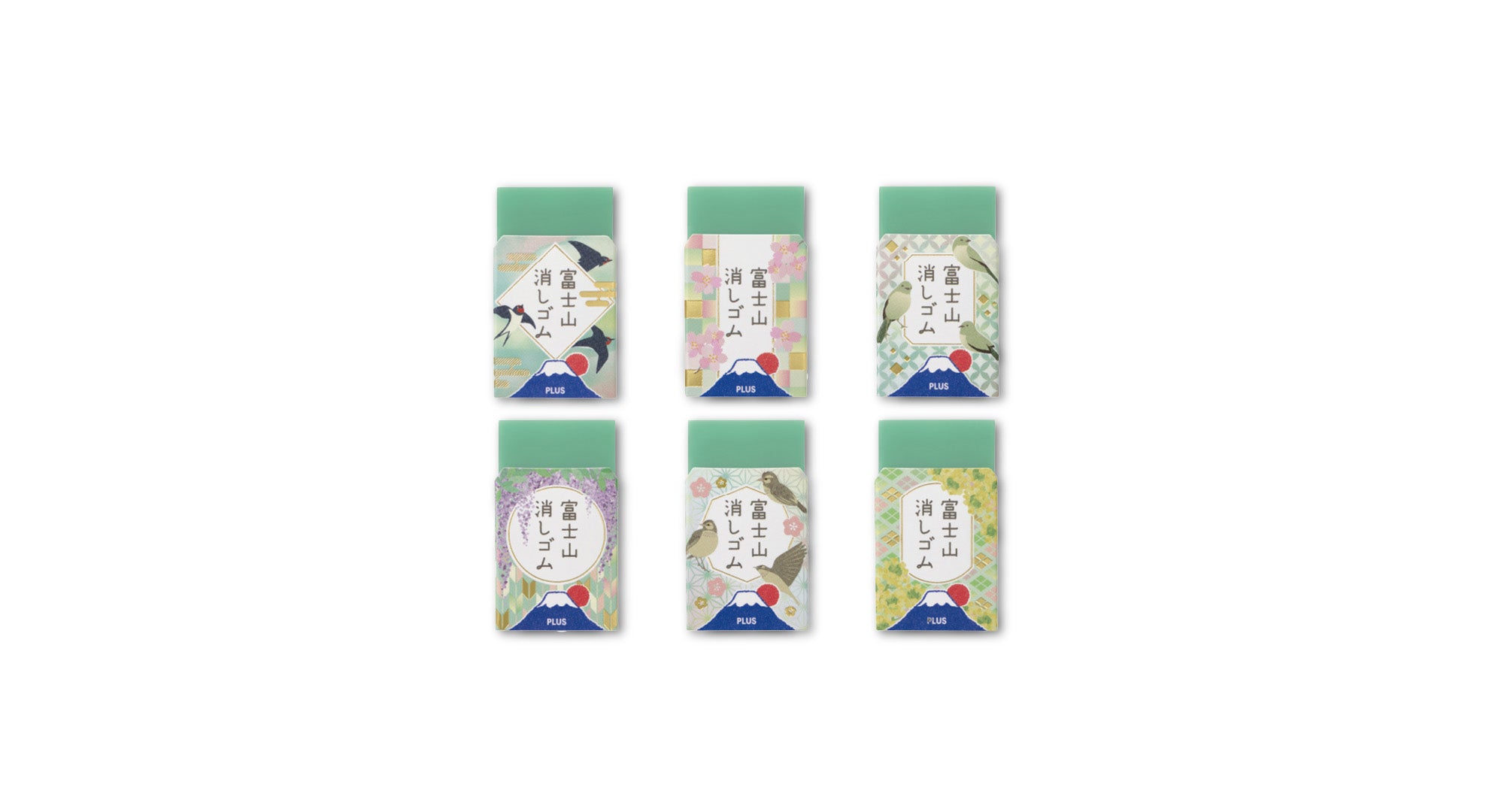 PLUS Air-in Mt. Fuji Eraser - Spring Day - Limited Edition (Coming Soon)