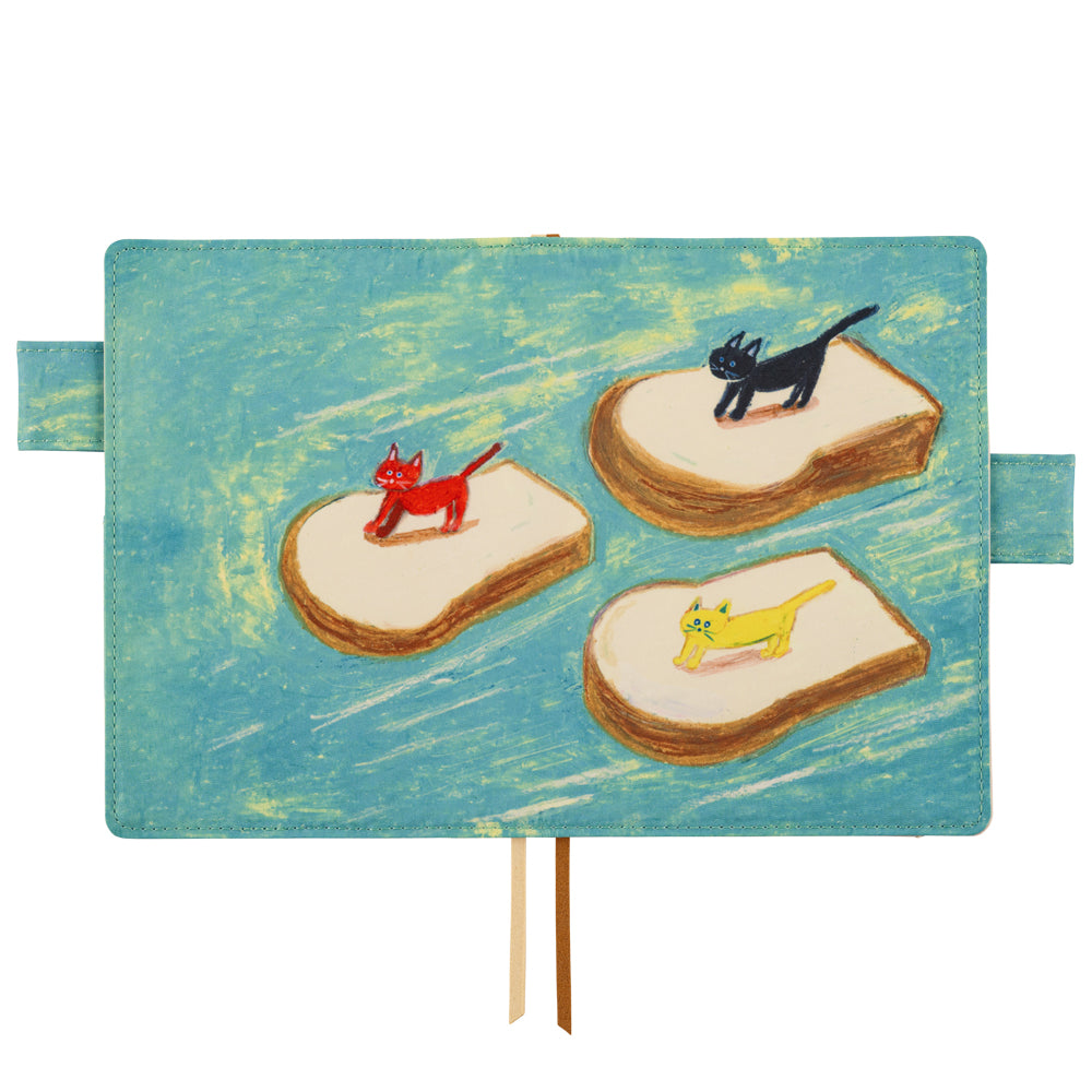 Hobonichi Techo Cover 2024 - Keiko Shibata: Bread floating in the wind - A6