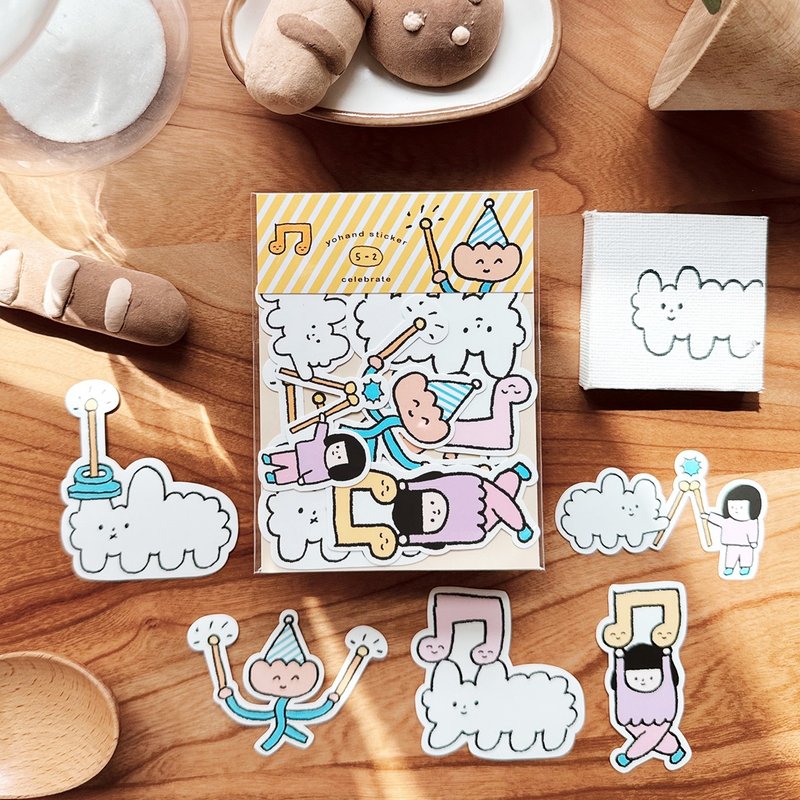 Yohand Studio Sticker Pack - Celebrate