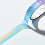 SODA Transparent Masking Tape - Glitter - 10mm - Aurora