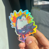 LAZI SOOZ Gamer Alpaca Sticker