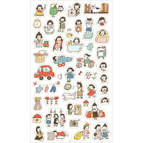 Furukawa Watashi Biyori Daily Sticker - My Life