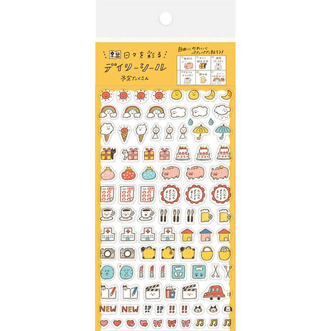 Furukawa Watashi Biyori Daily Sticker - Many Plans