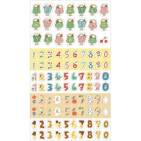 Furukawa Watashi Biyori Daily Sticker - Various Numbers