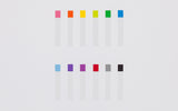 Stalogy Thin Sticky Notes - 12 Colors