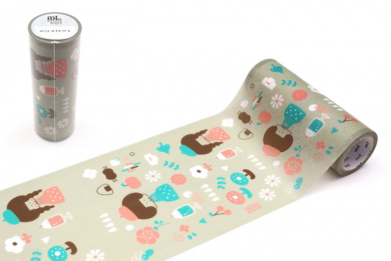 mt pocket Washi Tape - mizutama - Cream Soda