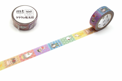 mt Washi Tape - ゲゲゲの鬼太郎 (GeGeGe no Kitarō) - Pattern