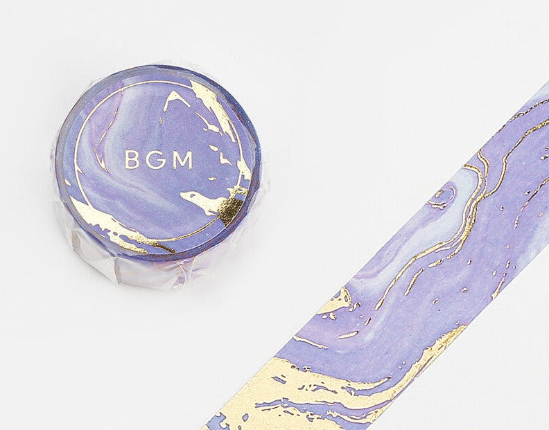 BGM Washi Tape - Special Stone Pattern Vol.2 Violet