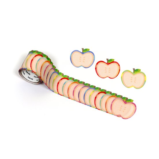 Bande - Writeable Roll Sticker - Apples