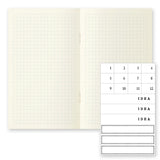 MD Notebook Light - B6 Slim - Grid