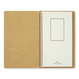 TRAVELER's Company - Spiral Ring Notebook - Card File - A5 Slim