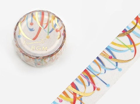 BGM Washi Tape - Ribbon Curtain Ornaments