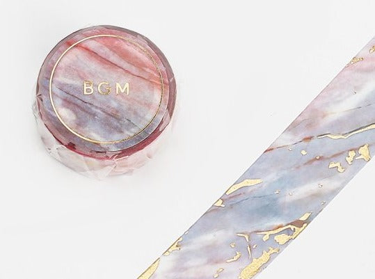 BGM Washi Tape - Champagne Marble