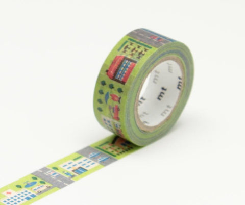 mt Washi Tape - Work - Town