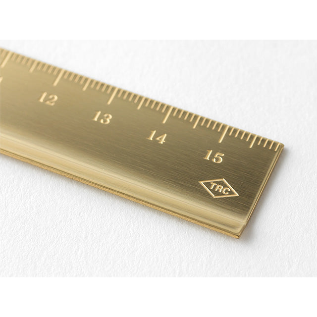 TRAVELER's Brass Ruler