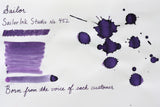 Ink Sample - Sailor Ink Studio