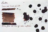 Ink Sample - Sailor Ink Studio