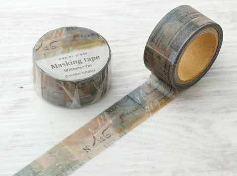 Papier Platz x SUNNY SUNDAY - Smokey Masking Tape