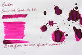 Ink Sample - Sailor Ink Studio