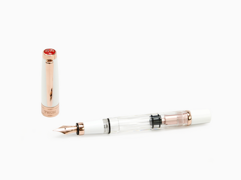 TWSBI Diamond 580 White RoseGold II Fountain Pen