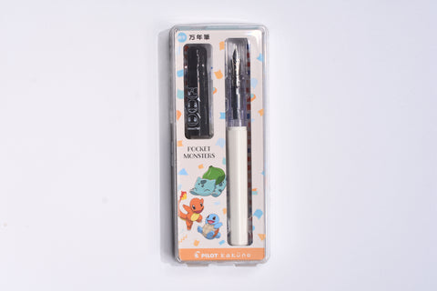 Pilot Kakuno Fountain Pen - Pokemon Series - White Barrel/Grey Cap