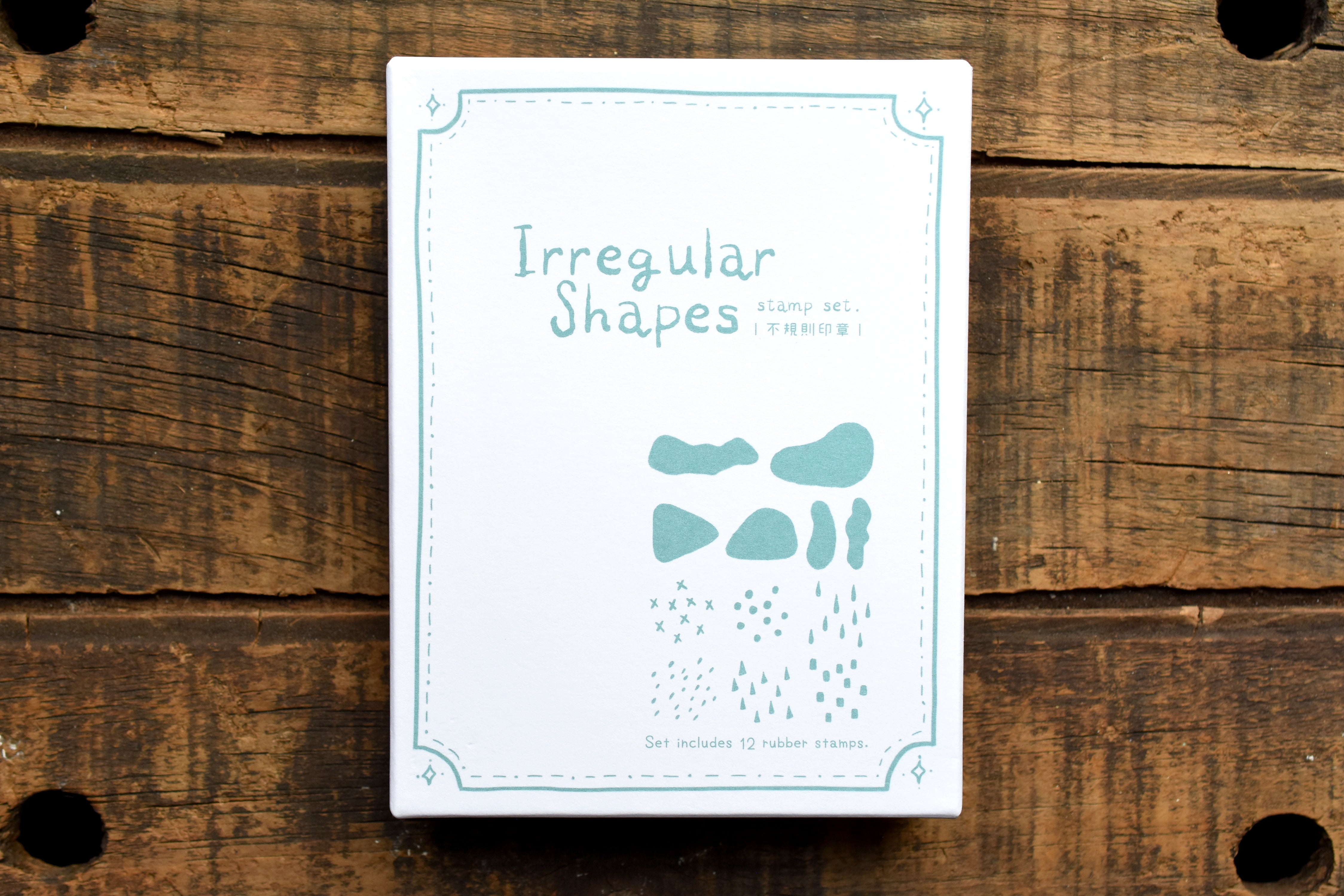 Deer Forest - Irregular Shapes Stamps (Set of 12)