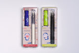 Pilot Kakuno Fountain Pen - Doraemon Series - Grey Barrel/Green Cap