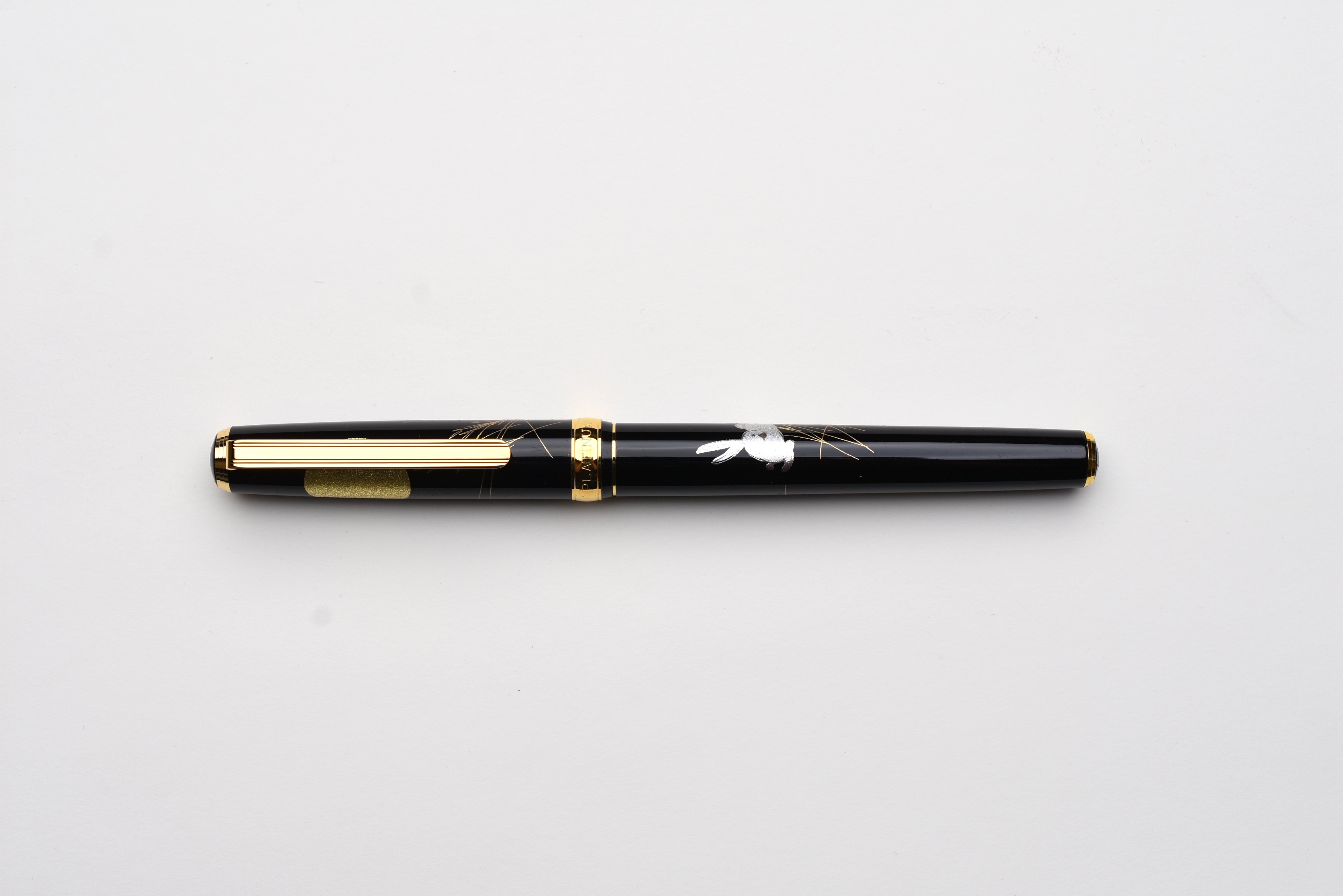 Platinum Kanazawa Gold Leaf Fountain Pen - Moon and Rabbit