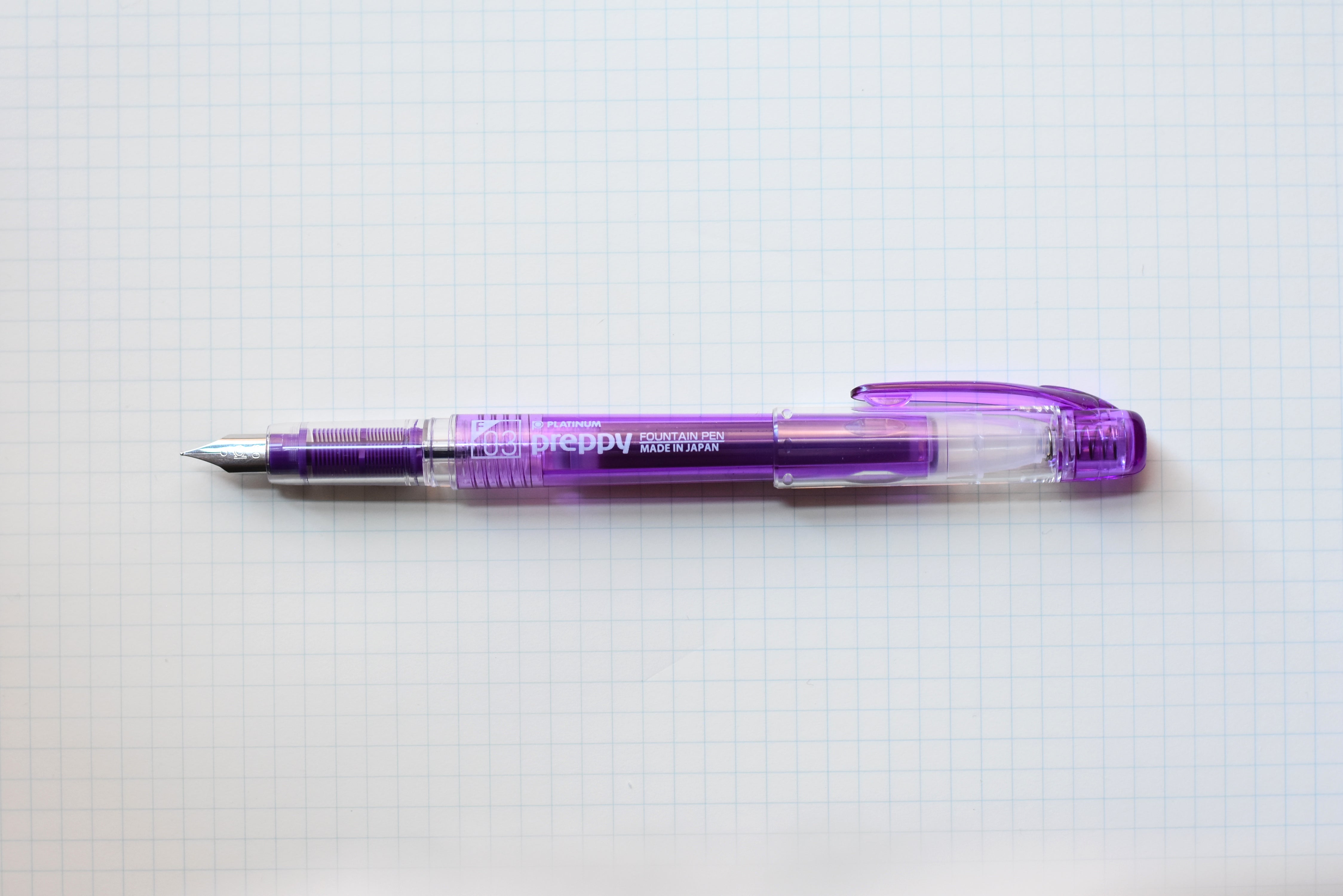 Platinum Preppy Fountain Pen - Violet