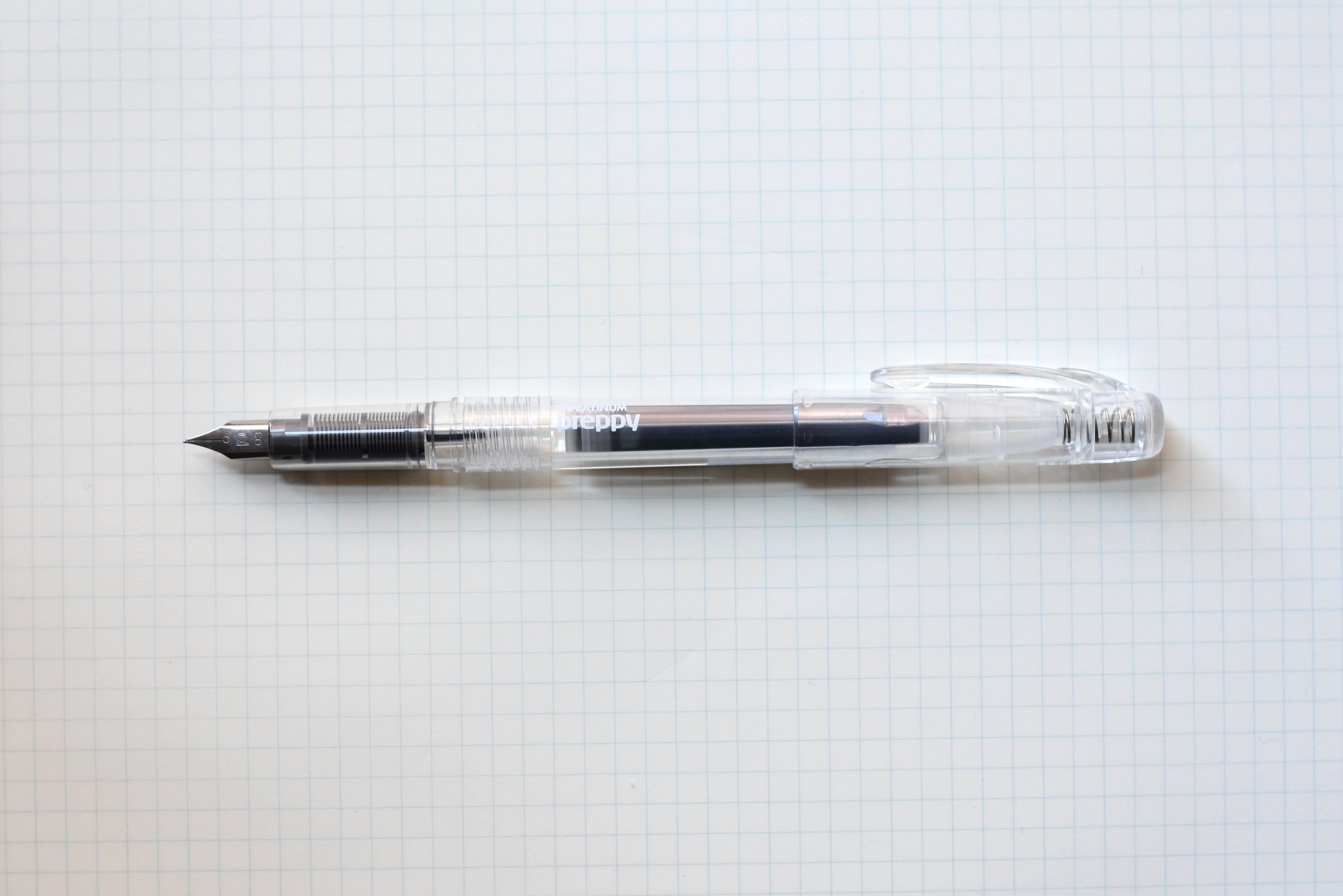 Platinum Preppy Fountain Pen - Crystal