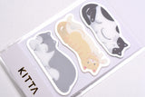 Kitta Portable Washi Tape - Clear - Cat