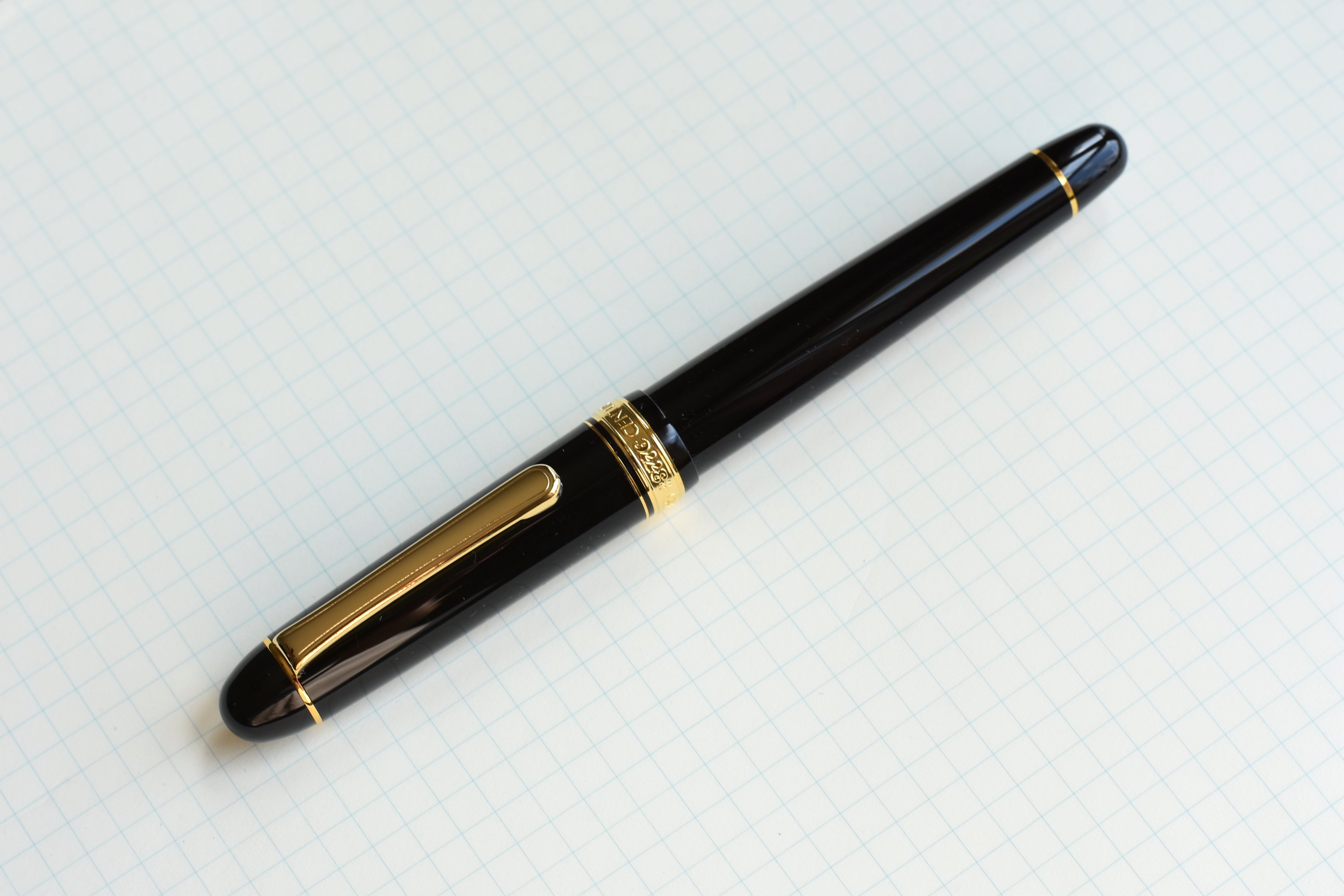 Platinum Century 3776 - Black - Gold Trim